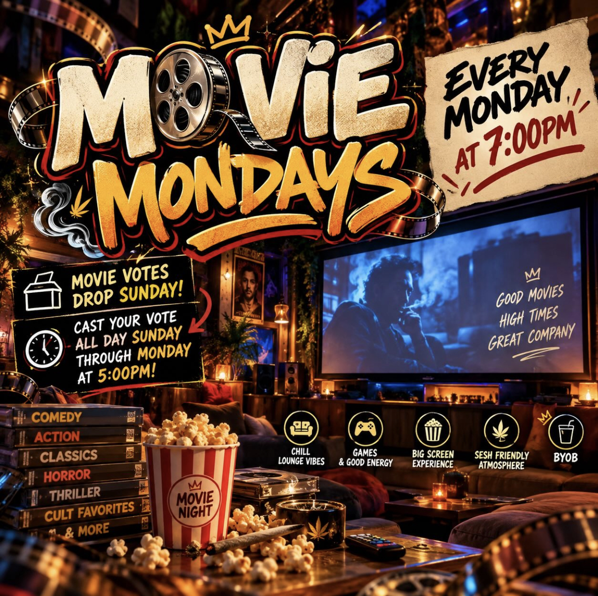 Movie Mondays at Record Store Brooklyn